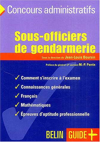 Sous-officiers de gendarmerie