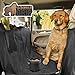 Gorilla Grip Original Premium Slip-Resistant Pet Car Seat Protector for Pets, Free Dog Bowl, Durable Protectors for Cars, SUV, Underside Grip, Waterproof, Seat Belt Openings, Pocket, Hammock: Black