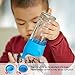 BBBiteme Baby Sippy Cup Lids - Spill Proof BPA Free Elephant Baby Universal Sipper Silicone Toddlers Sippy Lids Fit Any Cups(3 Replacement Silicone lids and 1 Stainless Steel Cup)
