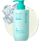 lilyeve SCALPTURN Shampoo – Cica PDRN Deep Clean Shampoo Infused with Exosome & Salicylic Acid, Clarifying Shampoo for Scalp Buildup, Korean Hair Care – 16.23 fl. oz. (17.63 oz.)
