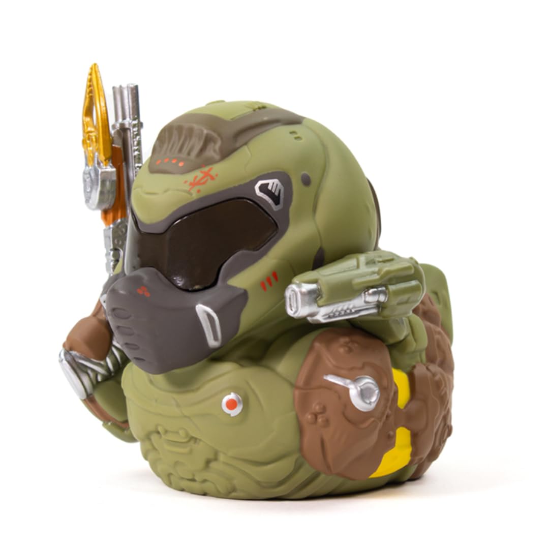 TUBBZ Boxed Edition DOOM Slayer Collectible Vinyl Rubber Duck Figure - Official DOOM Merchandise - TV, Movies & Video Games — image 1