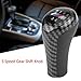 Acouto 5 Speed Manual Stick Gear Shift Knob Handle Shifter Head for 1 3 5 6 Series E30 E32 E46 E53 E60 E63 E83