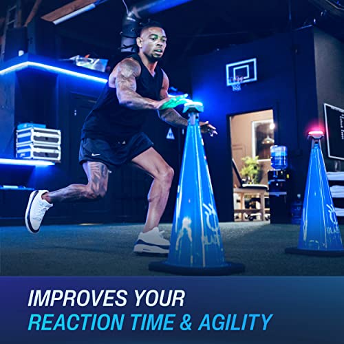 BlazePod reaction training platform improves reaction time and agility for athletes, trainers
