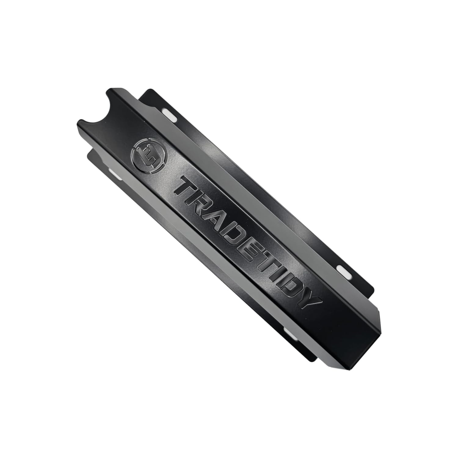 TradeTidy Silicone/Mastic Gun Holder, Accessories for Workshop, Van, and Garage Storage, Made from 1.5mm Super Strong Steel, Rounded Edges for Safety, 100mm Wide x 345mm Long x 65mm Deep, Black