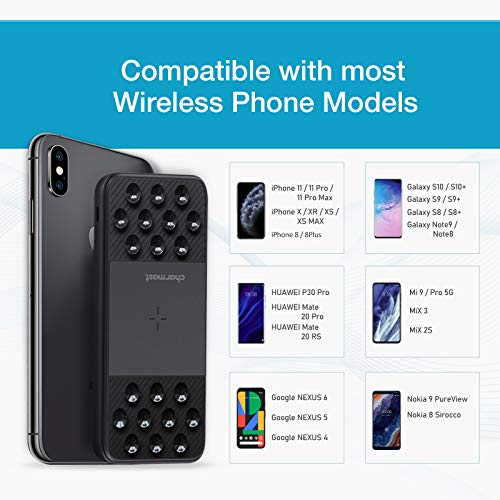 Charmast draadloze Power Bank USB C 10000mAh Zuignap Draagbare Oplader 18W PD Quick Charge 3.0 Externe Accu Compatibel… - Afbeelding 5
