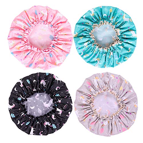 Shower Cap Microfiber Bath Cap Shower Designed for Women and