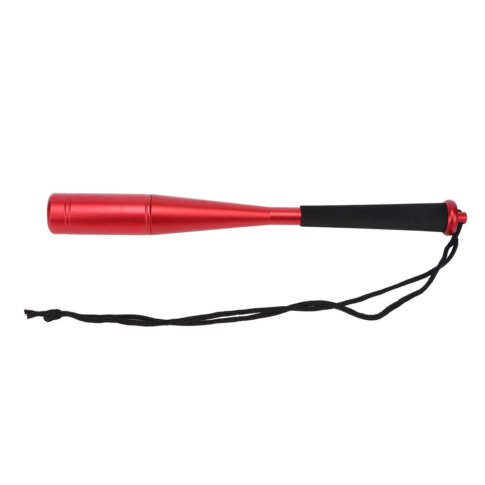 Fishing Bat Fishing Priest Perfect Tool Calm Down Struggling Fish Aluminum Alloy Fishing Tool(Red)