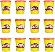 Play-Doh 12 Pack Case Non-Toxic Modeling Compound, 4-Ounce Cans
