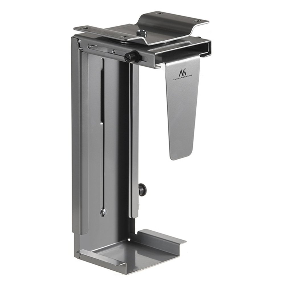 Maclean MC-713B or MC-713S Under Desk PC Mount The 10 kg Black Or Silver (Silver)