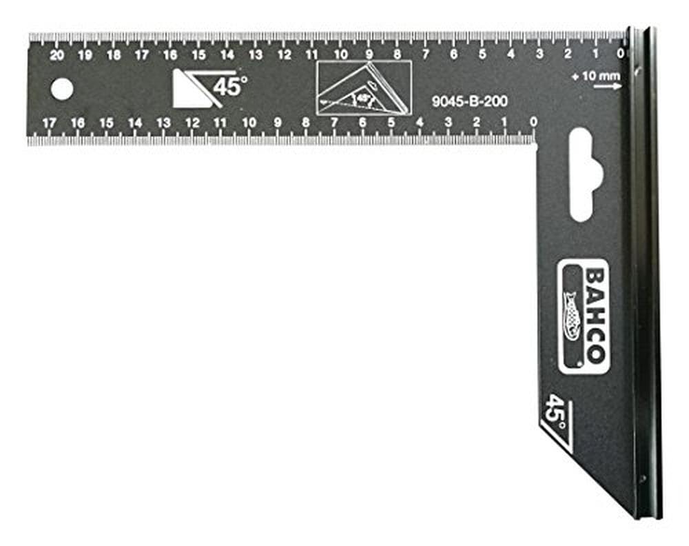 Bahco 9045B200 Square,Black,200mm