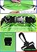 Freegrace Waterproof Dry Bags Set of 3 Dry Bag with 2 Zip Lock Seals & Detachable Shoulder Strap, Waist Pouch & Phone Case - Can Be Submerged Into Water - for Swimming (Green, 5L)
