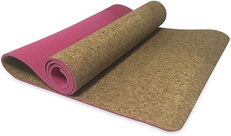 YJD Cork Yoga Mats, Yoga Mat Length 1730 * Ancho 610 * espesor 6mm ...