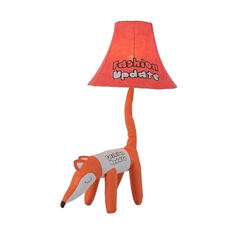 Cute Fox Animal Floor Table Lamp Decorative Standing Floor
