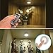 LUNSY Wireless LED Puck Lights, Closet Lights Battery Operated with Remote Control, Kitchen Under Cabinet Lighting Wireless, 4000K Natural White - 6 Pack