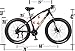 Ibiky 26 Inch Wheel 21 Speed 4.0 Fat Tire Bike Snow and Grass Sand Bicycle Mountain Bike，with Powerful Disc Brakes Fatbike (Red)thumb 4