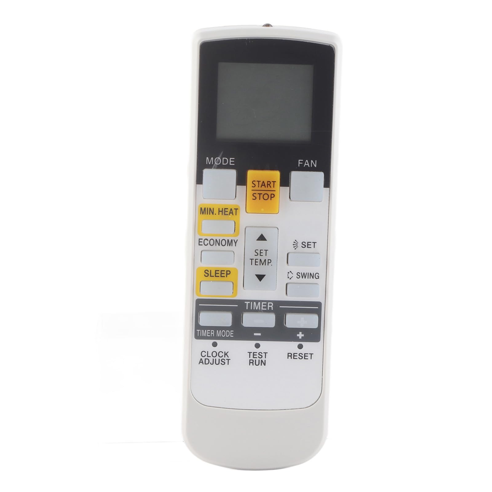 Universal Replacement Air Conditioner Remote Control with ABS Material for AC Units - Durable AC Remote Controller for Air Con Systems (Non-Original Brand)