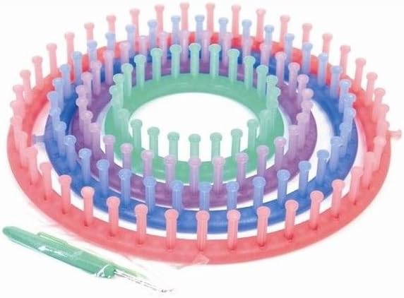 Hemline T1950 | 4 Circular Knitting Looms | 14/19/24/29cm