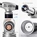 Cooking Torch, Chef Lighter Flame Gun Tool, Kitchen Culinary Refillable, Adjustable Flame and Safety Lock, Creme Brulee Torch for BBQ, Baking, DIY, Soldering (Gas Not Included)