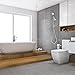 ShowerMaxx, Luxury Spa Series, 6 Spray Settings 4.5 inch Hand Held Shower Head, Extra Long Stainless Steel Hose, MAXX-imize Your Shower with Showerhead in Polished Chrome Finish