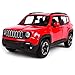 nokkoshop19 Maisto 1:24 2017 Jeep Renegade Red Diecast Model Car Toy New in Box