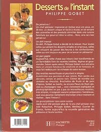 LES DESSERTS DE L'INSTANT