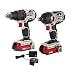 PORTER-CABLE 20V MAX Cordless Drill Combo Kit, 2-Tool (PCCK602L2)