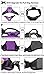 PoyPet No Pull Dog Harness, No Choke Front Clip Dog Reflective Harness, Adjustable Soft Padded Pet Vest with Easy Control Handle for Small to Large Dogs(Purple,L)