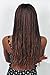 WOW BRAIDS Braided Wigs, Micro Million Braid Wig - Color 30/33 - 22 Inches. Synthetic Hand Braided Wigs for Black Women.