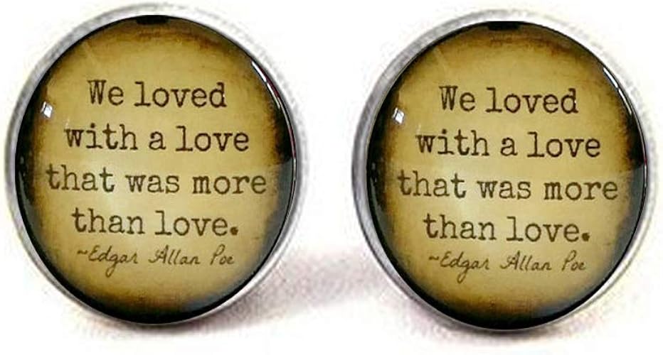 Aka Edgar Allan Poe Citation Citation Boucles D Oreilles En Verre Boucles D Oreilles Gothique Amour Cadeau Nous Avons Aime Gothique Amour Citation Amazon Fr Bijoux Aka Edgar Allan Poe Citation Citation Boucles D Oreilles En Verre Boucles D Oreilles Gothique Amour Cadeau Nous Avons Aime Gothique Amour Citation Amazon Fr Bijoux