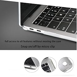 MUSHUI 4 in 1 for MacBook Air 13 inch Case 2020