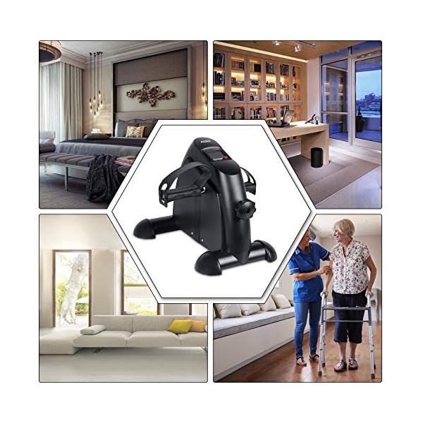 Mini-Exercise-Bike-Pedal-Exerciser-Portable-Fitness-with-Digital-Monitor-Adjustable-Resistance-LCD-Display Mini Exercise Bike Pedal Exerciser Portable Fitness with Digital Monitor Adjustable Resistance LCD Display