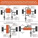 O2 Oxygen Sensor Replaces# 234-4668 15284, 21546, SG1857 Replacement for Chevrolet Silverado2003-2005 1500 5.3L, 2003-2005 Tahoe 5.3L, 2003-2005 Compatible for GMC Sierra 1500/Yukon 5.3L
