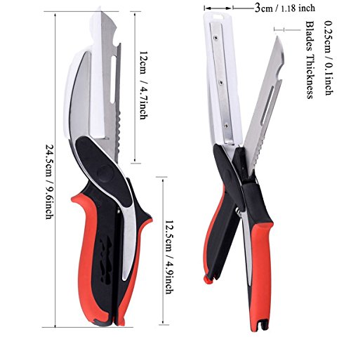 Vegetable Scissors,Food Cutter Choppers Meat Scissors Kitchen Shears