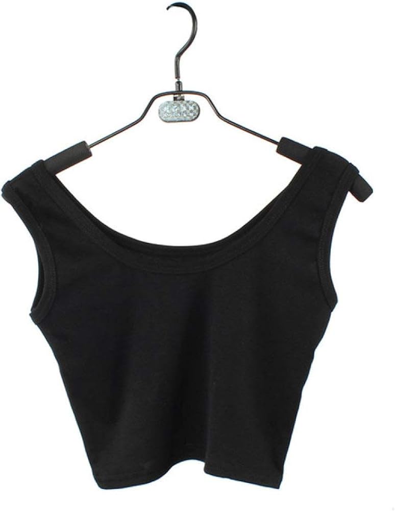 OPXZPM Sports Bra Crop Top Women Tight White Crop Top Skinny Leisure O