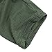 YiZYiF Men's Breathable Running Tights Bikini Stretch Workout Pants Army Green Large