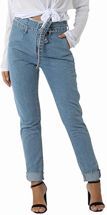 Jean stretch taille haute Clearance