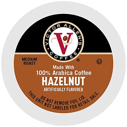 Hazelnut for K-Cup Keurig 2.0 Brewers, 42 Count, Victor Allen's Coffee Medium Roast Single Serve Cof - //coolthings.us