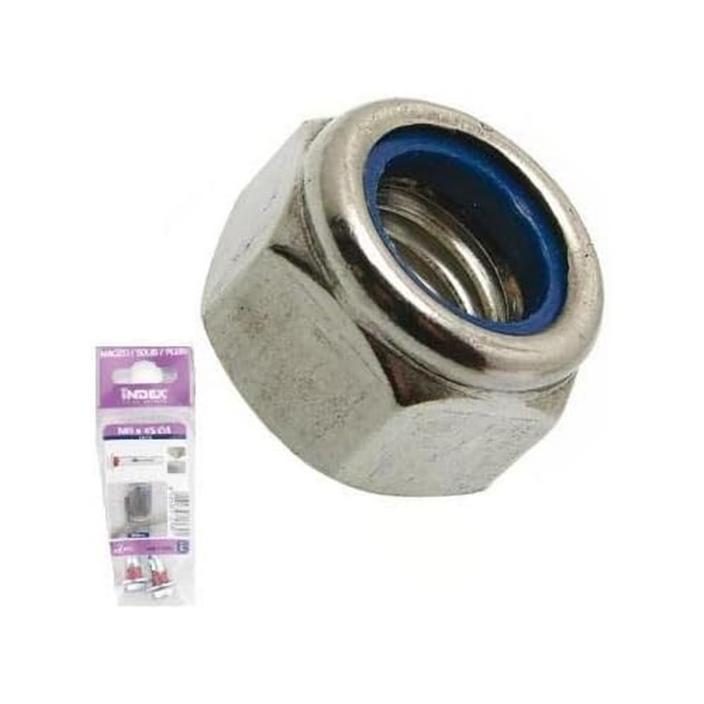 Index Fixing Systems BZZ98504 DIN-985 Self-Locking Nut, M4, Set of 20 Pieces