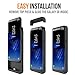 Galaxy S8 Battery Case Qi Wireless Charging Compatible, Alpatronix BX430 5.8-inch 4500mAh Slim Rechargeable Extended Protective Portable Backup Charger Case for Samsung Galaxy S8 [Android 8.0] - Black