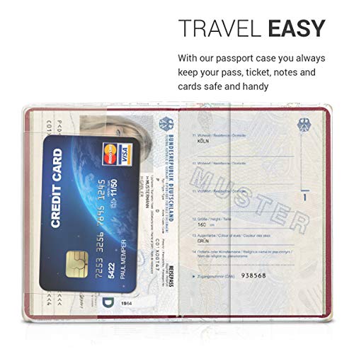 kwmobile-3x-Passport-Holder-Protective-Cover-PVC-Passport-Cover-for-Men-and-Women-Essential-Travel-Accessory-Travel-BlackMulticolor