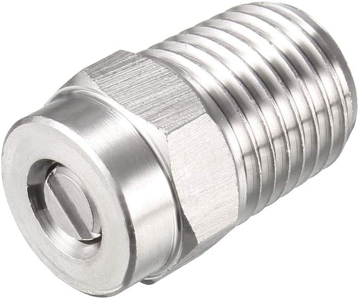 sourcing map Pressure Washer Nozzle, 1/4NPT Thread Spray Tip (40 Degree, 1.2mm Orifice Diameter) - Image 5