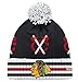 Chicago Blackhawks Winter Classic Cuffed Pom Knit Beanie Hat / Cap