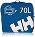 Helly Hansen Unisex HH Duffel Bag 2 Water Resistant Packable Bag with Optional Backpack Straps, 558 Stone Blue, 70-Liter (Large)