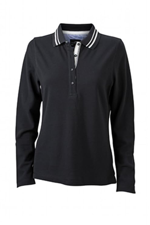 James & Nicholson Damen Poloshirt Ladies' Long-Sleeve
