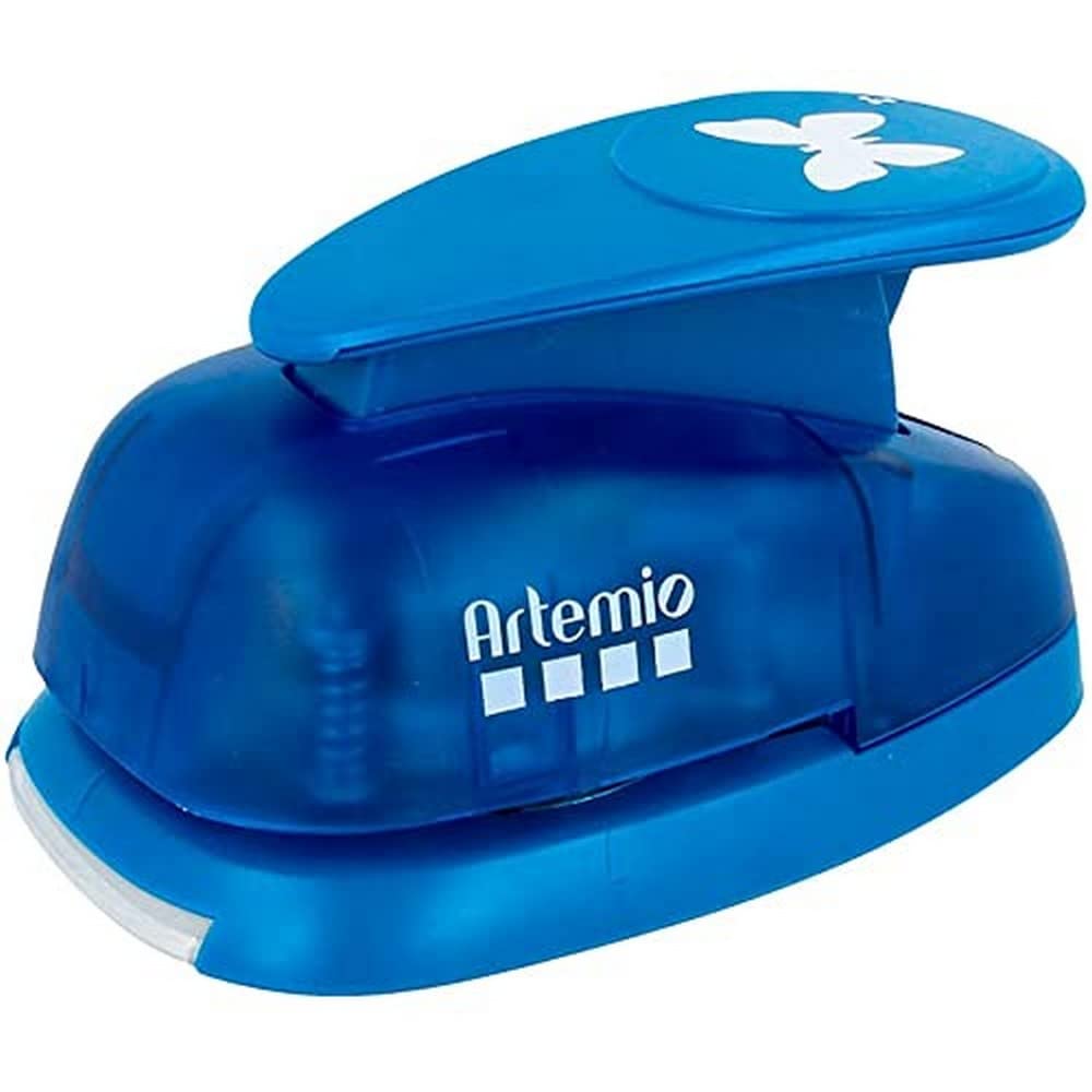 Artemio 5 cm Giant Butterfly Number 2 Lever Punch, Blue