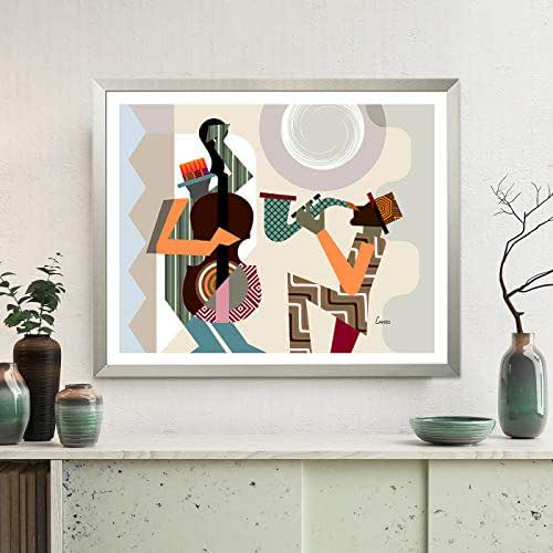 Jazz Home Decor Music Wall Art New Orleans Jazz Poster