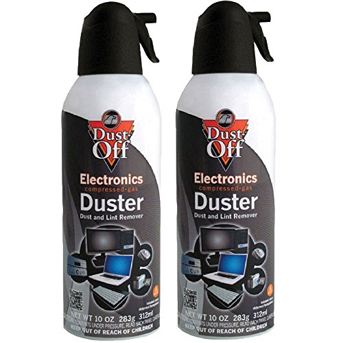 Dust-Off Disposable Compressed Gas Duster, 10 oz - Pack of 2