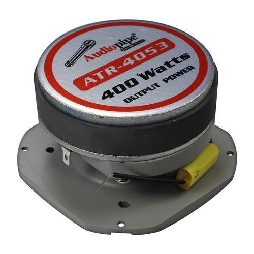 Audiopipe ATR4053 AUDIOPIPE 400W MAX ALUMINUM TWEETER,(Sold each), DIAMOND CHROME CUTTING FINISH,