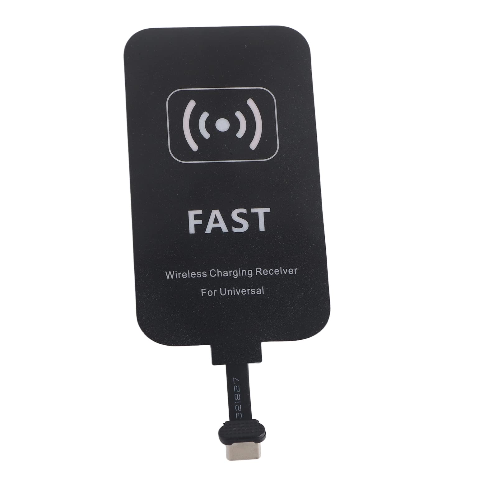 Fast Wireless Charging Receiver, Stable Efficient Wireless Charging Receiver,Plug and Play Foldable Plug, for Mobile Phones