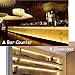 NOVOSTELLA 20ft/6m Dimmable LED Light Strip Kit, 360 Units SMD 2835 LEDs, 12V LED Ribbon, Flexible Under Cabinet Lighting Strips, Non-Waterproof LED Tape, UL Listed Power Supply, 3000K Warm White